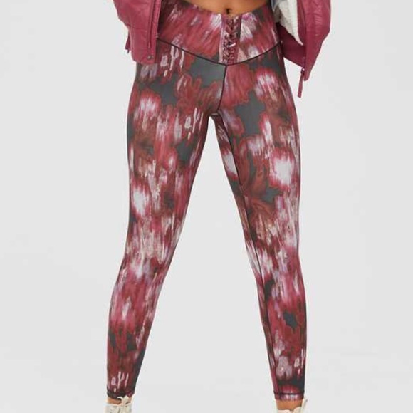 aerie Pants - OFFLINE Real Me High Waisted Lace Up Legging